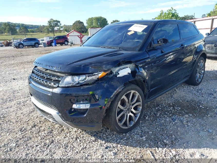 2012 Land Rover Range Rover Evoque Pure Plus VIN: SALVT1BG3CH625813 Lot: 40424001