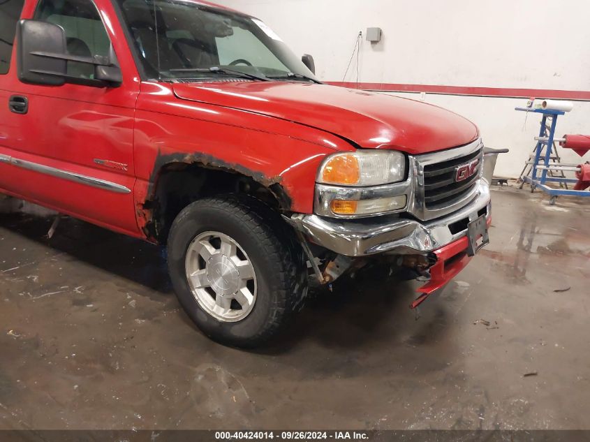 2006 GMC Sierra 1500 Sle1 VIN: 2GTEK19N961260723 Lot: 40424014