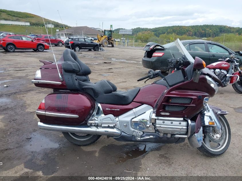 2008 Honda Gl1800 VIN: 1HFSC47F58A706345 Lot: 40424016