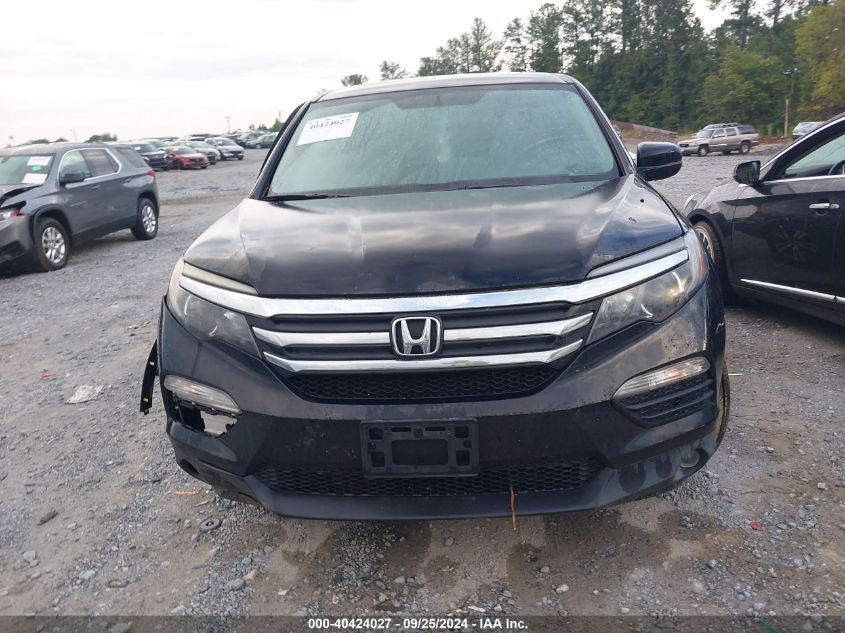 5FNYF6H52HB087000 2017 Honda Pilot Ex-L