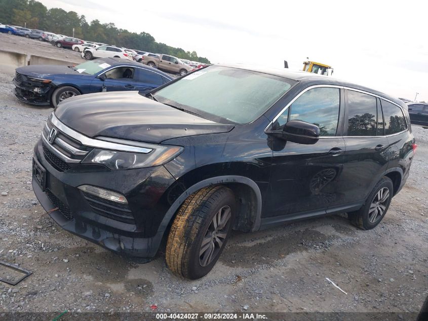 5FNYF6H52HB087000 2017 Honda Pilot Ex-L