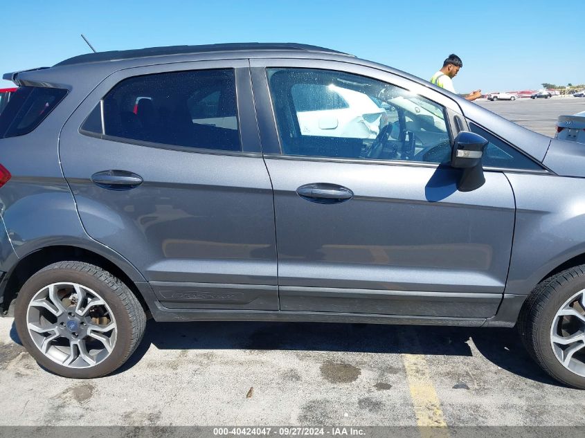 2020 Ford Ecosport Ses VIN: MAJ6S3JL8LC339418 Lot: 40424047