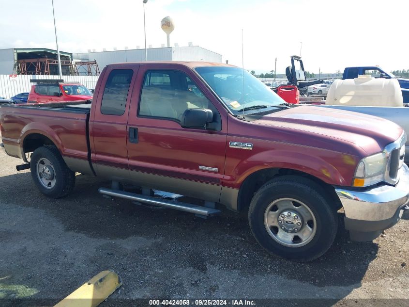 2005 Ford F-250 Lariat/Xl/Xlt VIN: 1FTSX20P45EA41688 Lot: 40424058