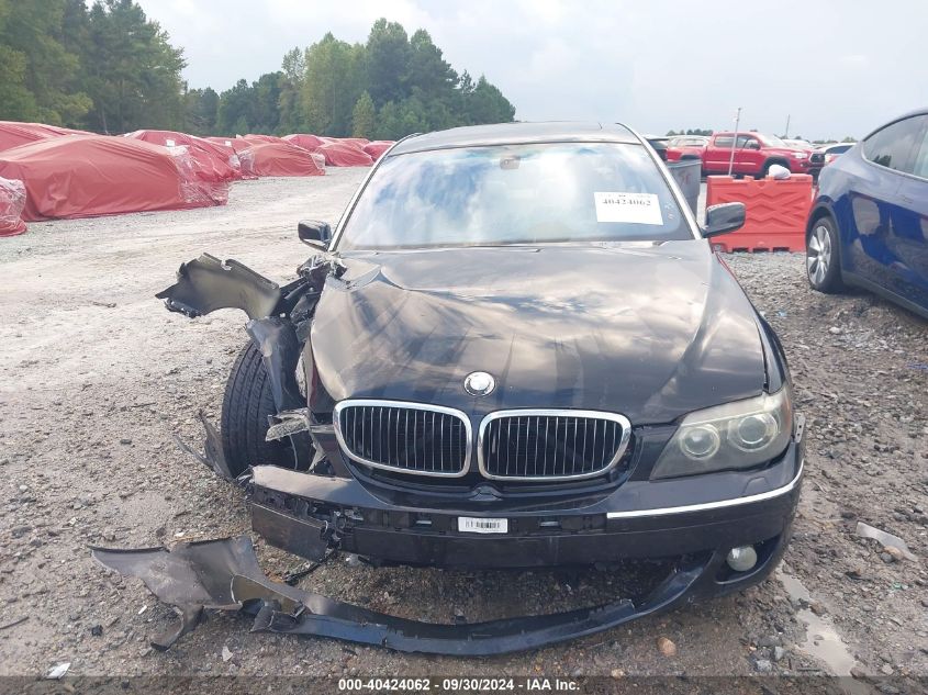 WBAHN83586DT32759 2006 BMW 750Li