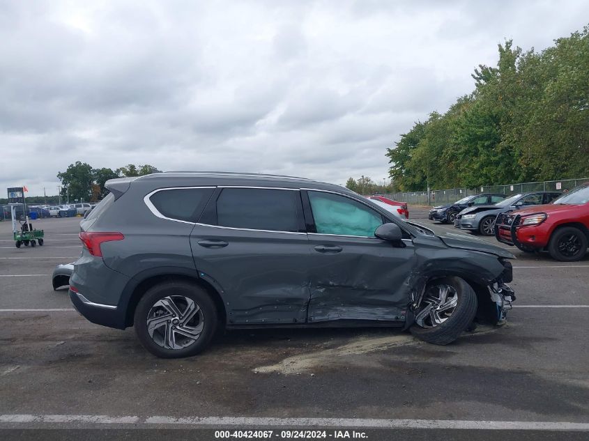 2022 Hyundai Santa Fe Sel VIN: 5NMS2DAJ4NH454390 Lot: 40424067