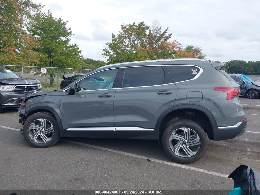 2022 Hyundai Santa Fe Sel VIN: 5NMS2DAJ4NH454390 Lot: 40424067