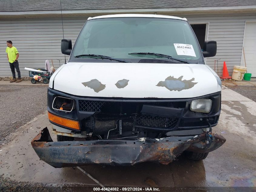 2010 Chevrolet Express 2500 Work Van VIN: 1GCZGFBA7A1131854 Lot: 40424082