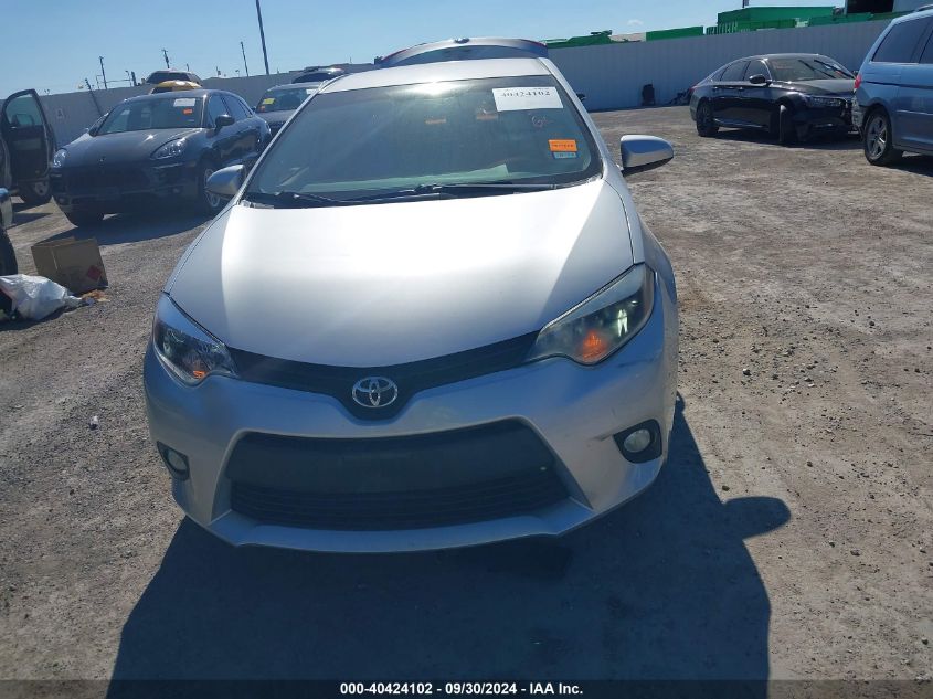 2014 Toyota Corolla Le VIN: 2T1BURHE6EC185847 Lot: 40424102