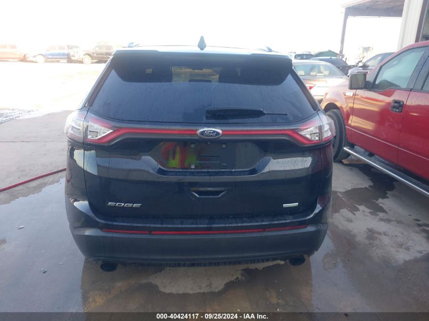 2016 Ford Edge Se VIN: 2FMPK3G94GBC30952 Lot: 40424117