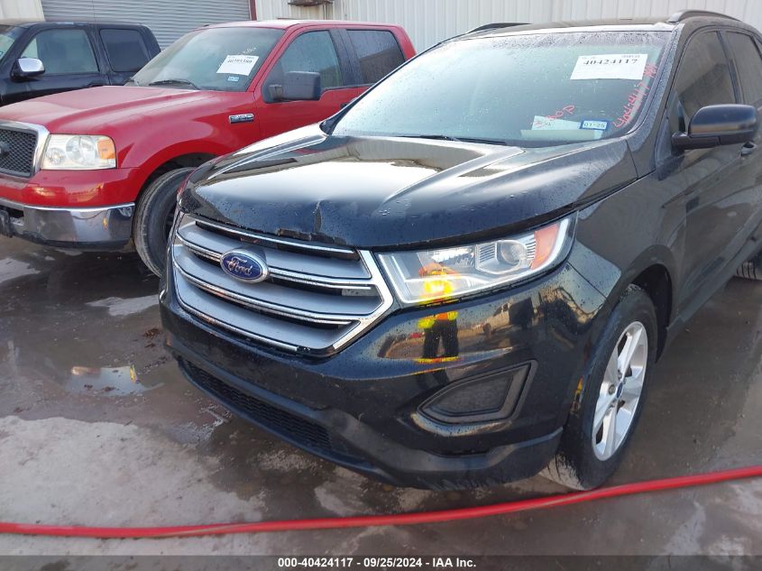 2016 Ford Edge Se VIN: 2FMPK3G94GBC30952 Lot: 40424117