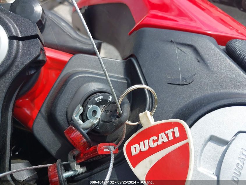 2024 Ducati Hypermotard VIN: ZDMBAS2NXRB000393 Lot: 40424132