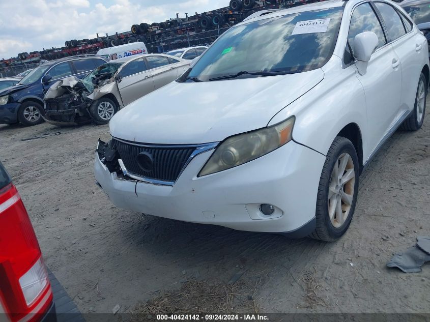 2010 Lexus Rx 350 VIN: JTJZK1BA2A2400173 Lot: 40424142