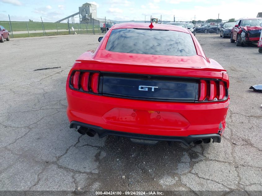 2021 Ford Mustang Gt Premium Fastback VIN: 1FA6P8CF7M5116606 Lot: 40424180