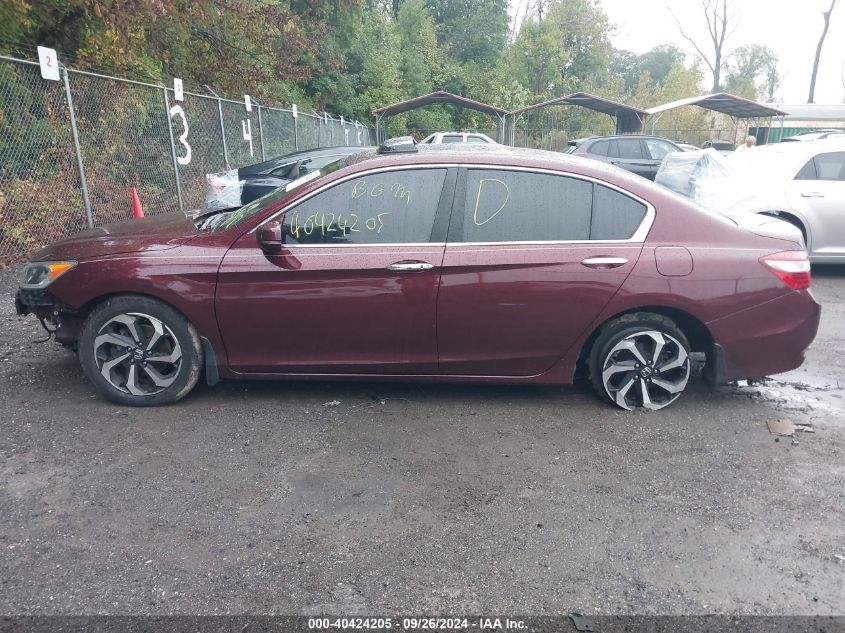 1HGCR2F74GA163601 2016 Honda Accord Ex