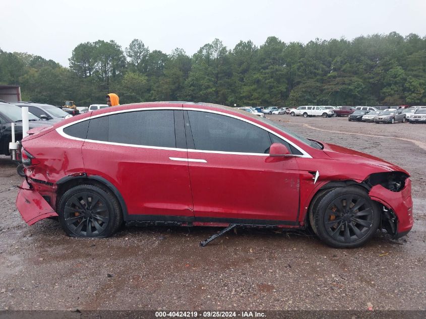 2016 Tesla Model X VIN: 5YJXCDE28GF026123 Lot: 40424219