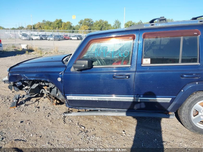 1J8HG58286C165568 2006 Jeep Commander Limited