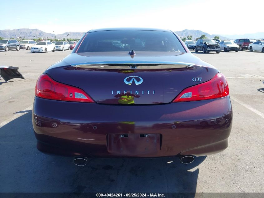 2010 Infiniti G37 VIN: JN1CV6FE1AM351680 Lot: 40424261