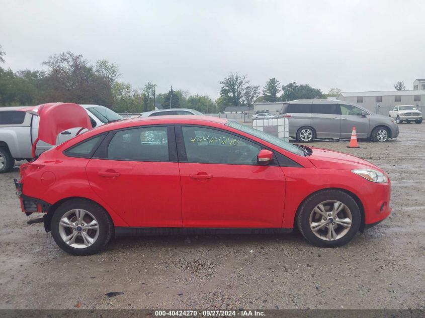 2014 Ford Focus Se VIN: 1FADP3F21EL347498 Lot: 40424270