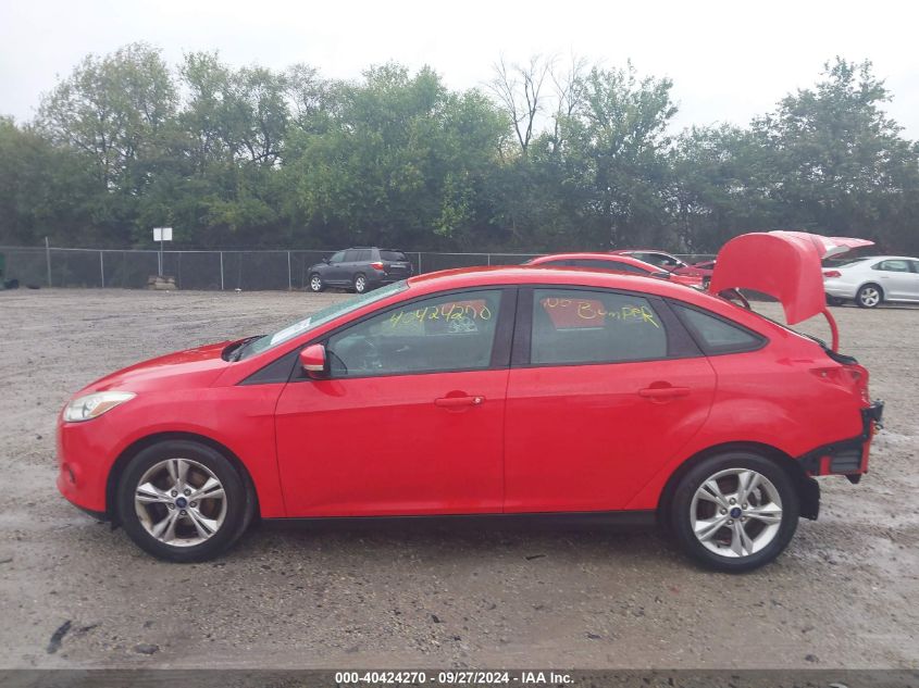 2014 Ford Focus Se VIN: 1FADP3F21EL347498 Lot: 40424270