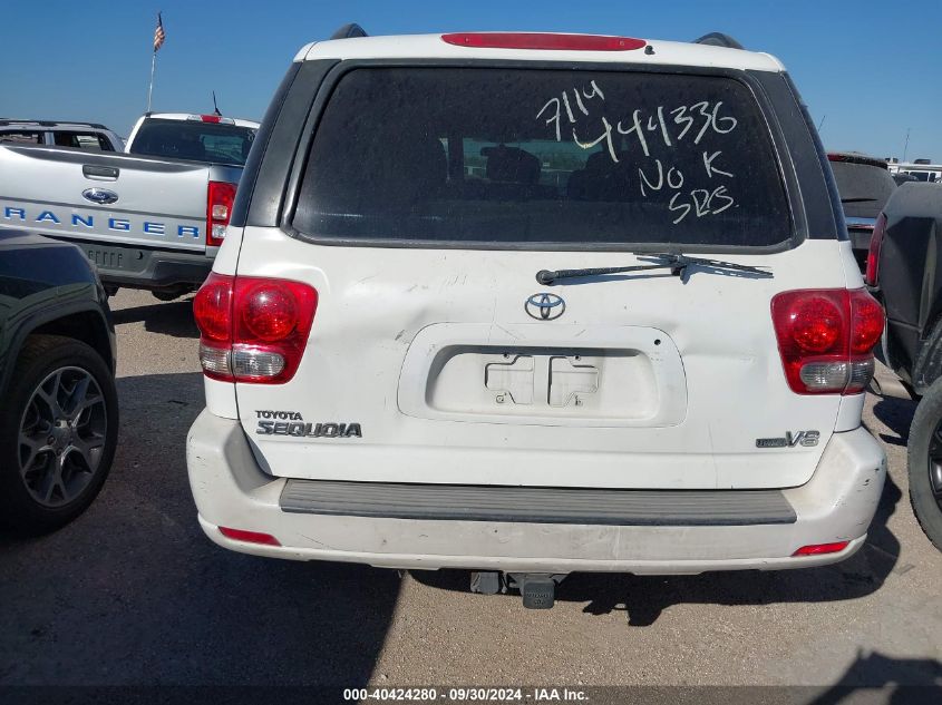 5TDZT34A85S253462 2005 Toyota Sequoia Sr5 V8