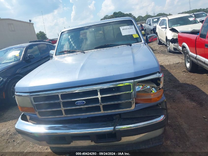 1996 Ford F150 VIN: 1FTEX15N8TKA41917 Lot: 40424293
