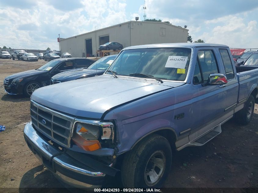 1996 Ford F150 VIN: 1FTEX15N8TKA41917 Lot: 40424293