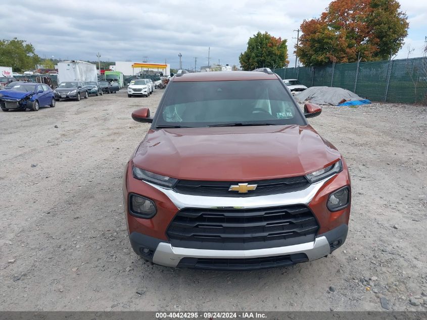 2021 Chevrolet Trailblazer Fwd Lt VIN: KL79MPS26MB091382 Lot: 40424295