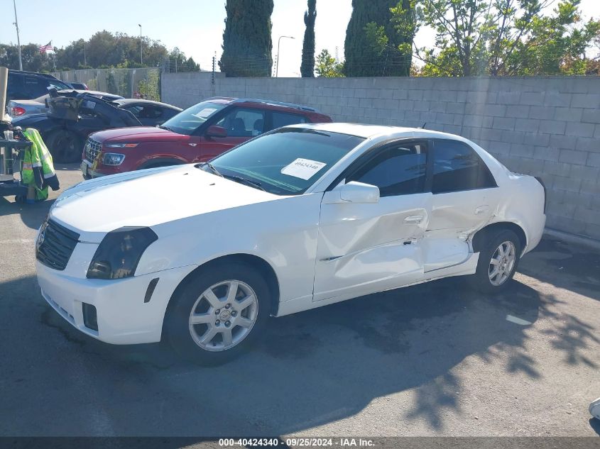 2007 Cadillac Cts Standard VIN: 1G6DM57T570110137 Lot: 40424340