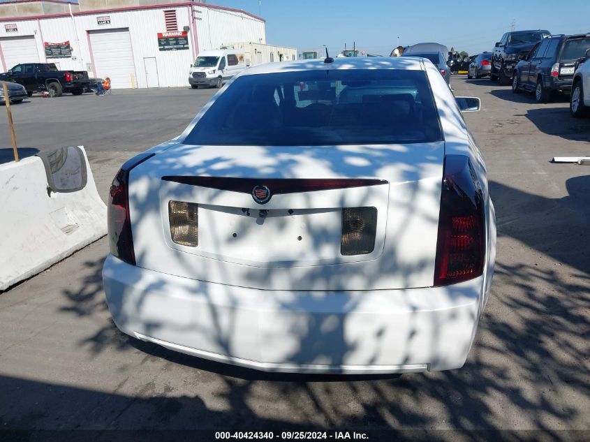 2007 Cadillac Cts Standard VIN: 1G6DM57T570110137 Lot: 40424340