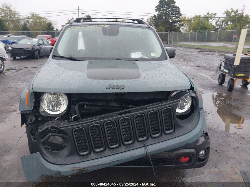 2016 Jeep Renegade Trailhawk VIN: ZACCJBCT3GPE18553 Lot: 40424345