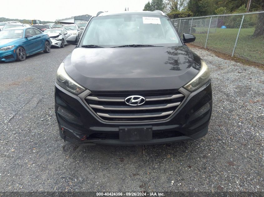 KM8J3CA45GU036392 2016 Hyundai Tucson Se