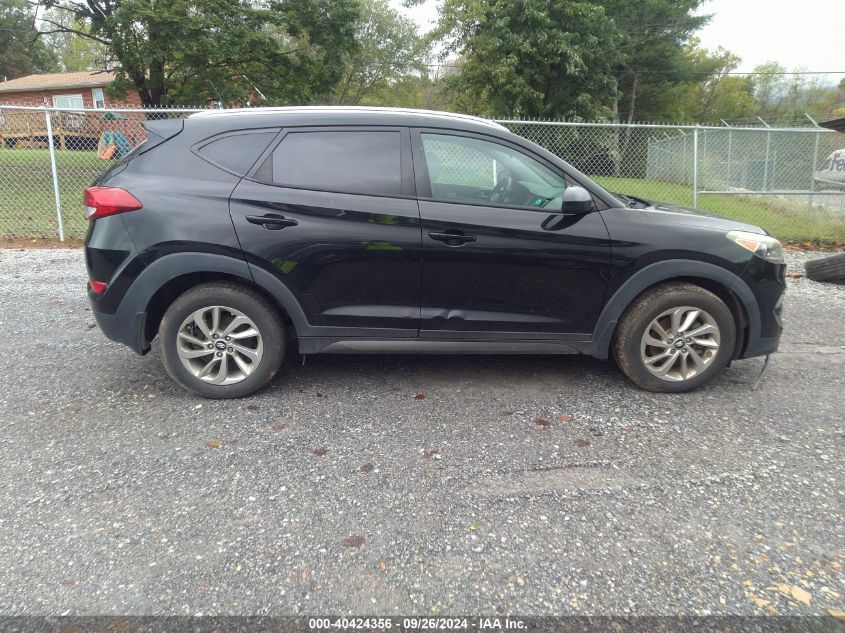 KM8J3CA45GU036392 2016 Hyundai Tucson Se