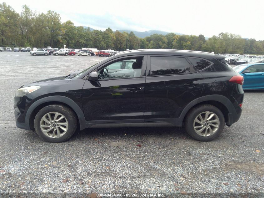 KM8J3CA45GU036392 2016 Hyundai Tucson Se