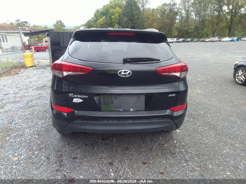 KM8J3CA45GU036392 2016 Hyundai Tucson Se