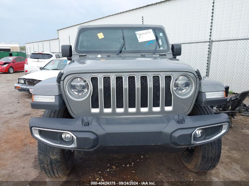 2018 Jeep Wrangler Unlimited Sahara 4X4 VIN: 1C4HJXENXJW283387 Lot: 40424375