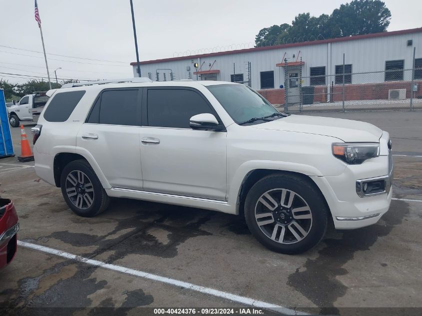 2018 Toyota 4Runner Limited VIN: JTEZU5JR7J5168241 Lot: 40424376