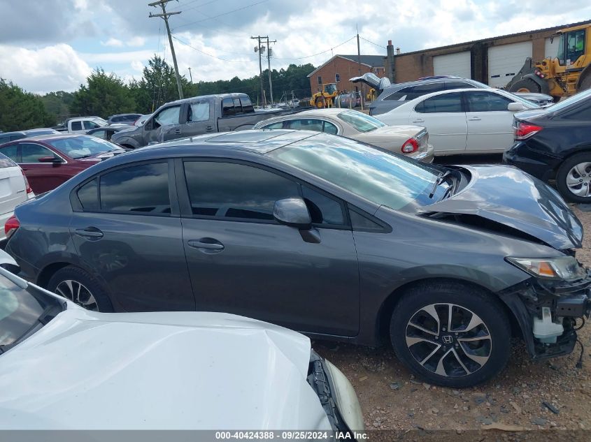 2013 Honda Civic Ex-L VIN: 2HGFB2F99DH515717 Lot: 40424388