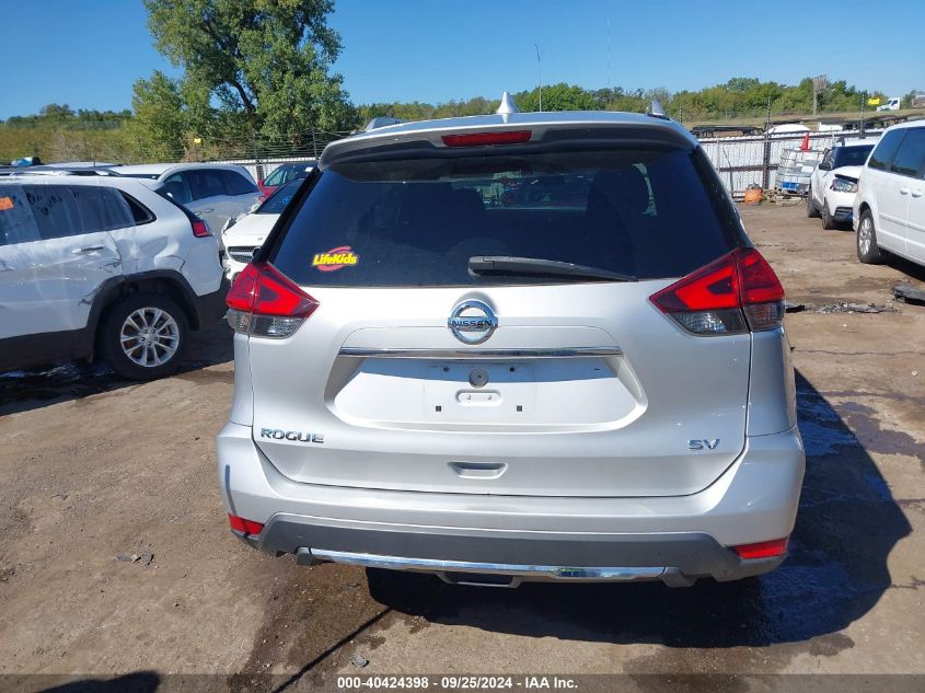 2017 Nissan Rogue Sv VIN: KNMAT2MT8HP545099 Lot: 40424398