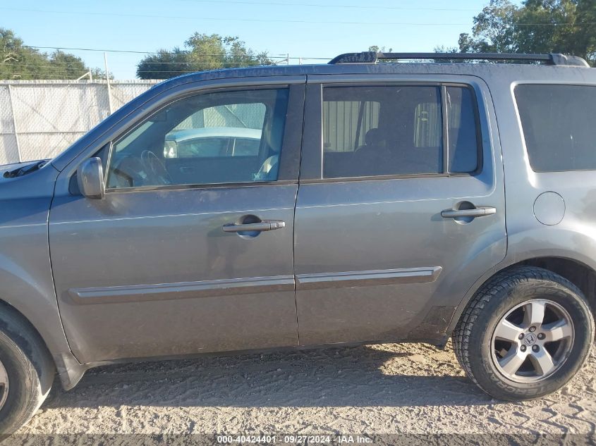 2010 Honda Pilot Ex-L VIN: 5FNYF3H64AB021741 Lot: 40424401