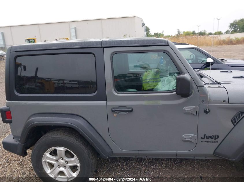 1C4GJXAN8MW744799 2021 Jeep Wrangler Sport