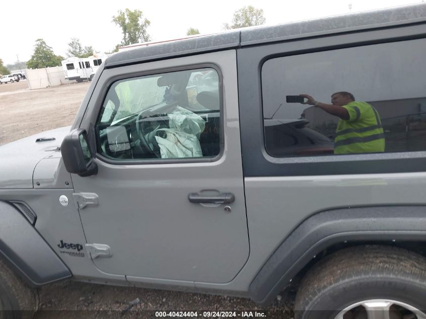 1C4GJXAN8MW744799 2021 Jeep Wrangler Sport