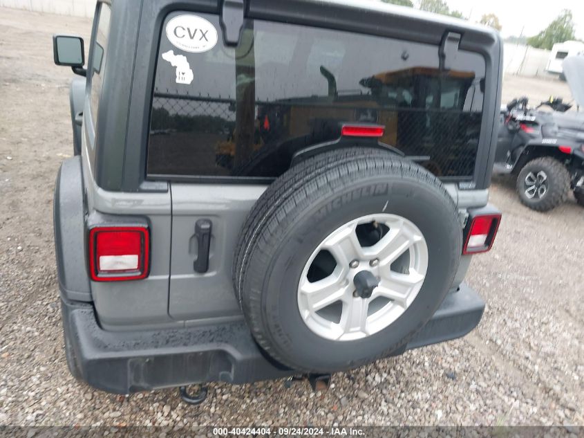 1C4GJXAN8MW744799 2021 Jeep Wrangler Sport