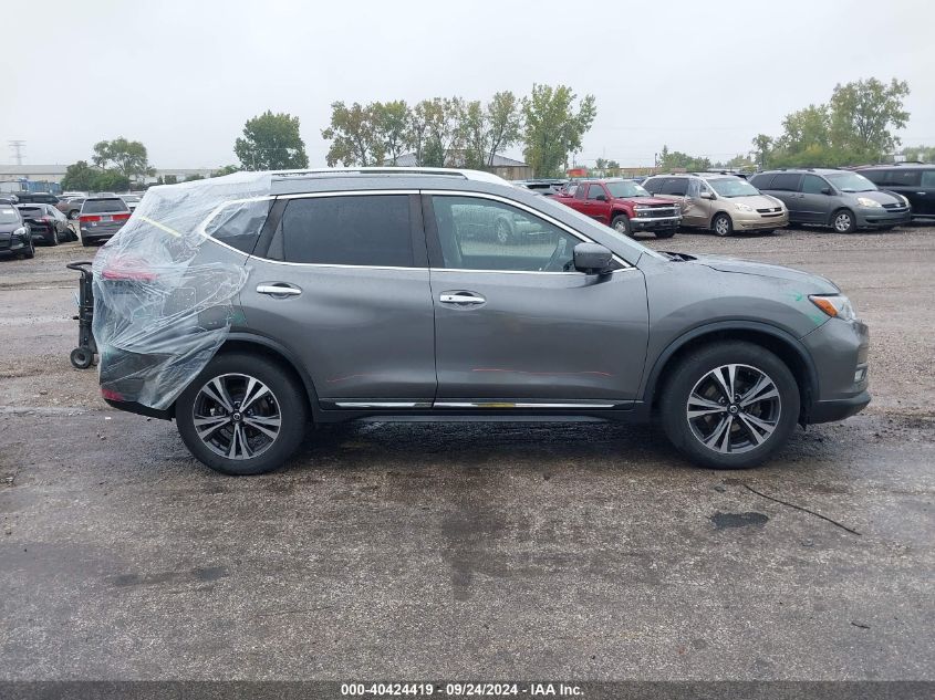 2018 Nissan Rogue S/Sl/Sv VIN: JN8AT2MT0JW464243 Lot: 40424419