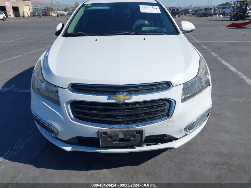 1G1PC5SB0F7179201 2015 Chevrolet Cruze 1Lt Auto