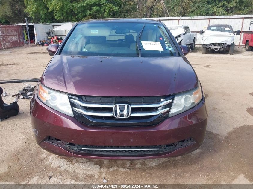 2015 Honda Odyssey Exl VIN: 5FNRL5H64FB107535 Lot: 40424429