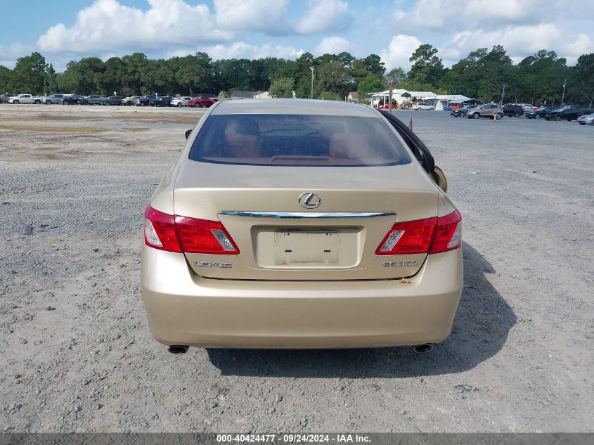 2007 Lexus Es 350 VIN: JTHBJ46G772058962 Lot: 40424477