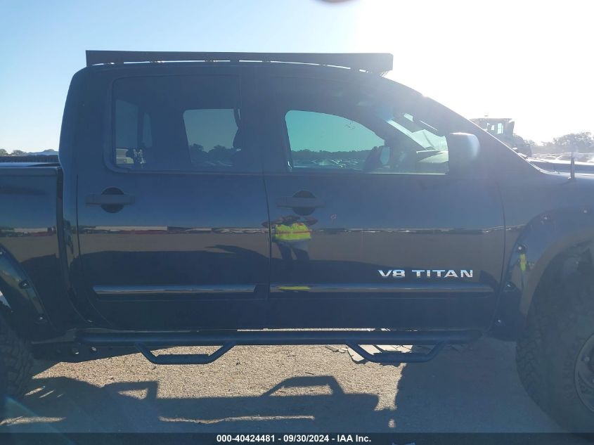 2013 Nissan Titan Sv VIN: 1N6BA0EC5DN300308 Lot: 40424481