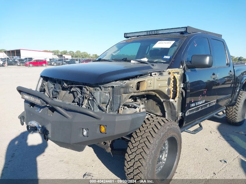 2013 Nissan Titan Sv VIN: 1N6BA0EC5DN300308 Lot: 40424481