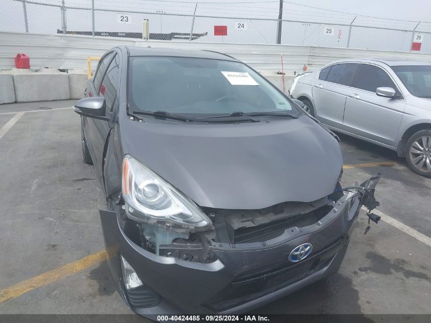 JTDKDTB33G1128842 2016 Toyota Prius C Two