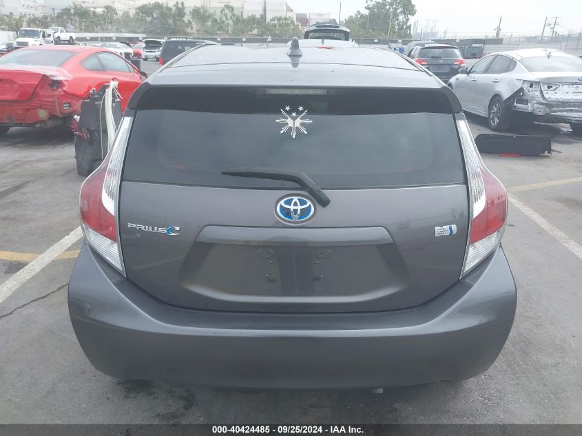 JTDKDTB33G1128842 2016 Toyota Prius C Two